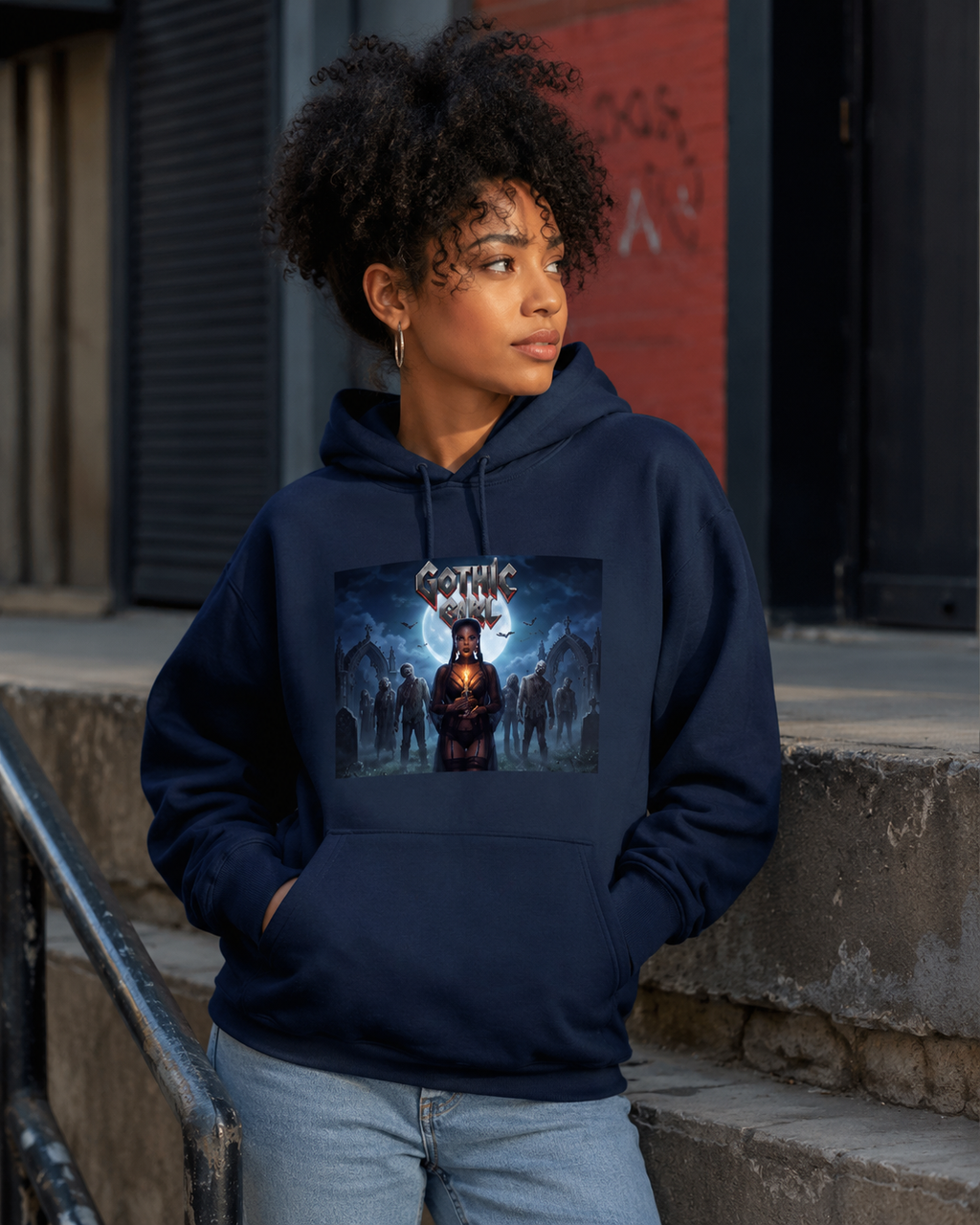 Afro Zombie Nightwitch Hoodie